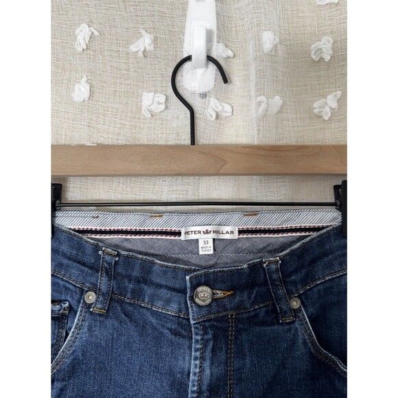 Peter Millar Jeans Men’s 33x32  Blue Classic Denim MF16B94 - Picture 4 of 8